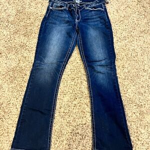 Maurices Dark Blue Boot Cut Jeans